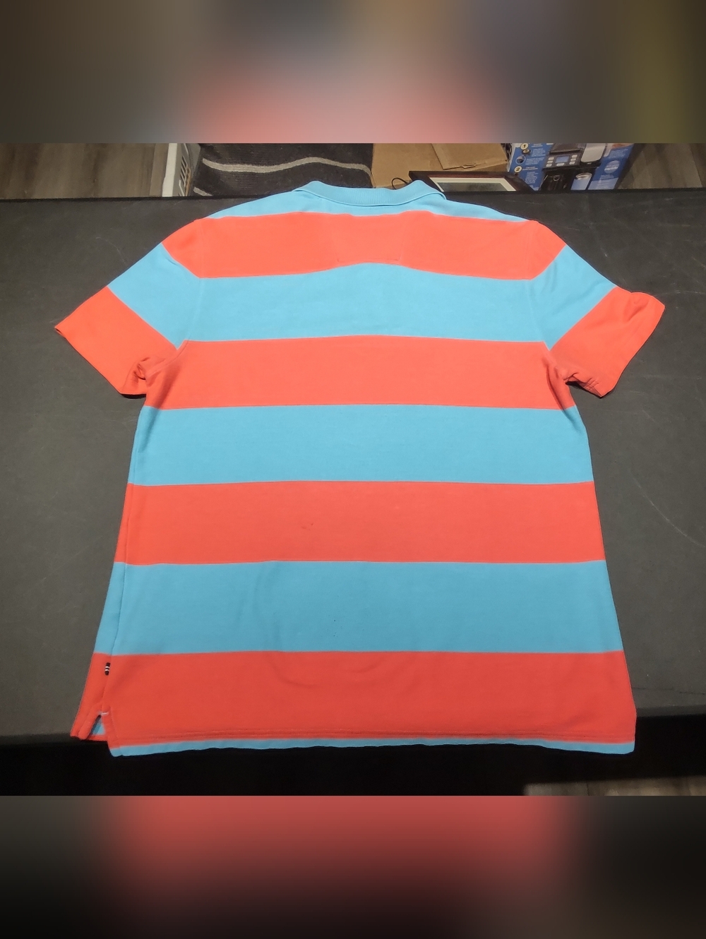 Nautica - Polo Shirt - Men's XL - Blue & Pink - Picture 4 of 6
